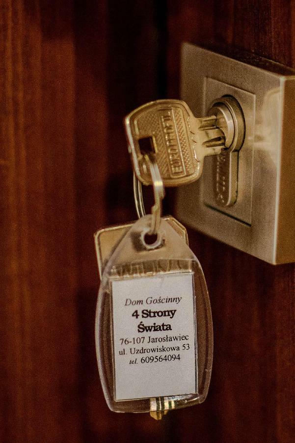 4 Strony Swiata Lejlighed Jarosławiec Eksteriør billede